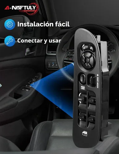 Vista 4 de Interruptor de elevalunas eléctrico maestro del lado del conductor
