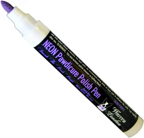 Vista 17 de Lápiz de pedicura Warren London Pawdicure, esmalte de uñas para perro, paquete de de 1, Negro