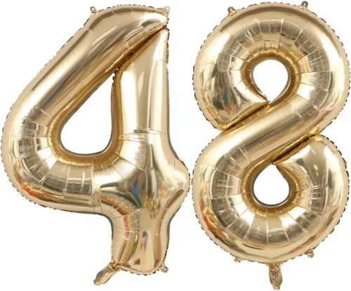 Vista 16 de Globo dorado claro con el número 0 de aluminio de 40 pulgadas, color oro champán, globo de helio 0 Mylar Oro claro 0