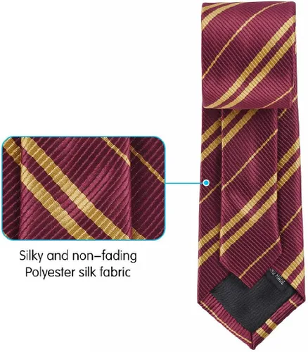 Vista 5 de XUECHEN Striped Tie For CosplayMagic CostumeHalloweenChristmas Party,As a Gift For Daily Use
