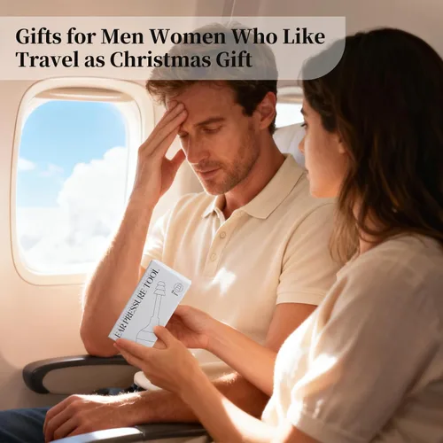 Vista 4 de Alivio de presión de orejas para viajes en avión, regalos para hombres y mujeres a los que les gusta viajar como regalo de Navidad, relleno