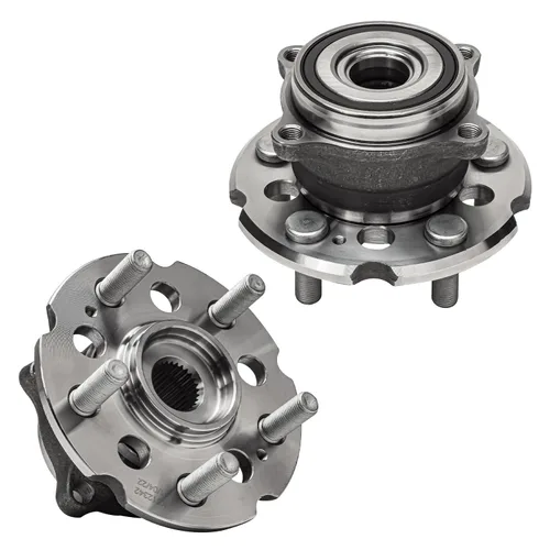Vista 99 de Detroit Axle - 2.2L Bujes de rodamiento de rueda delanteros de 2 piezas para Honda Accord 90-97, 97 Acura CL, 2 rodamientos de ruedas y conjunto