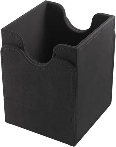 Vista 3 de Caja de almacenamiento de cartas GameGenic – Caja de cubierta: Squire XL Negro 100CT – Duradera y resistente para TCG, OCG, almacenamiento de cartas