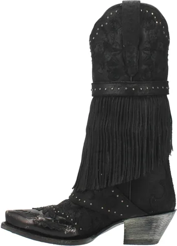 Vista 10 de Dan Post - Botas para mujer, diseño de cama de rosas