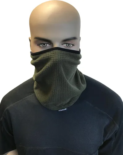 Vista 5 de Condor Reversible Cuello Polaina, Calentador de Cuello de la Cubierta del Cuello, Máscara de Vellón