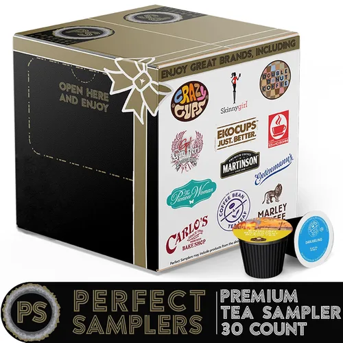 Vista 2 de Keurig K-Cup - Surtido de cápsulas de té verde, negro, blanco y de hierbas, 30