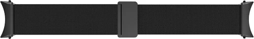 Vista 2 de Samsung Correa milanesa de 0787in para Galaxy Watch4 de 1732in solamente ML negro