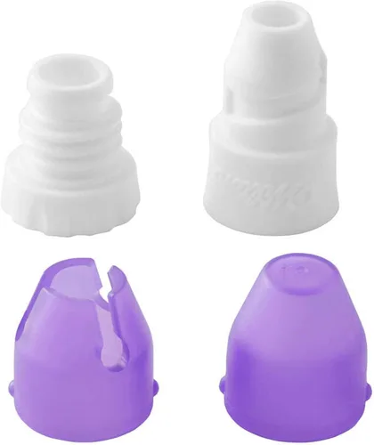 Vista 4 de Wilton 411-7367 acoplador de cambio rápido para la decoración de comida, 1, Blanco