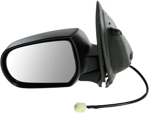 Vista 99 de TRQ Espejo plegable con calefacción eléctrica del lado del conductor con indicador de punto ciego pintura a juego negro liso compatible con Kia
