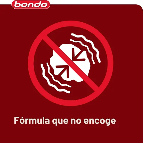 Vista 8 de Bondo Masilla para Acristalamiento y Manchas, Rellena Agujeros, Rasguños, Golpes Menores y Grietas Finas, 4.5 oz, 1 Tubo