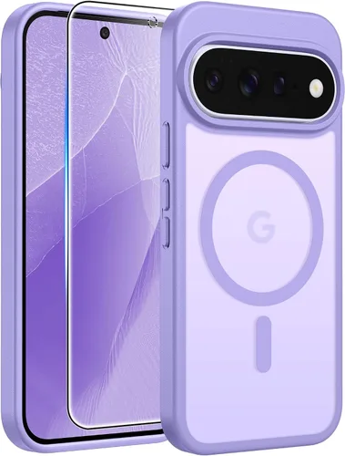 Vista 144 de FNTCASE - Funda para iPhone 16 Pro: magnética, mate, translúcida, de grado militar, protectora contra caídas, resistente, fina, duradera y a prueba