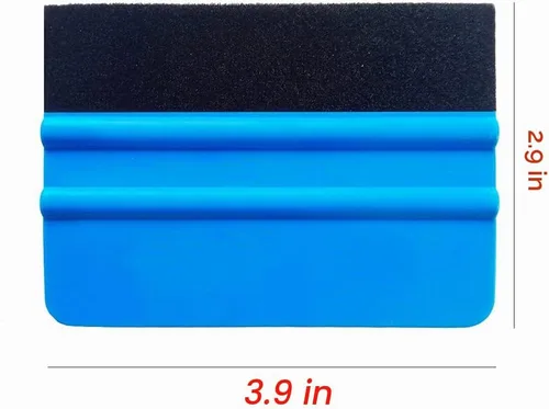 Vista 2 de 5M Design Line - Escobilla de Goma de Fieltro Rascador de Papel Tapiz para Coche Cinta de Corte de Vinilo Envolvente Escultura Buril Cortador