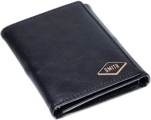 Vista 2 de Nueva cartera personalizada Swanky Badger Cartera triple, ranuras para tarjetas y tarjetas