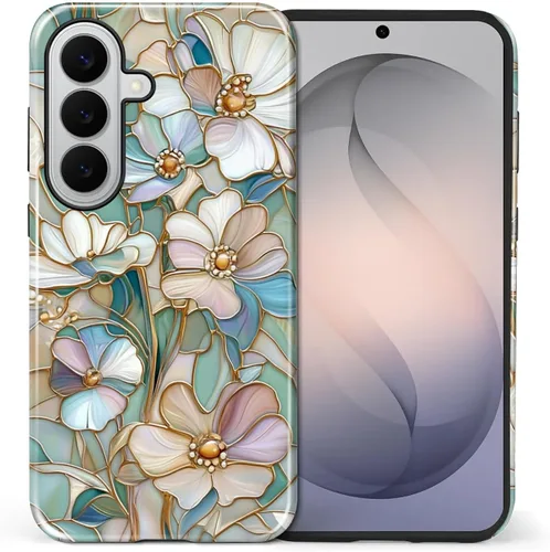 Vista 21 de Funda compatible con Samsung Galaxy S23, funda híbrida de protección rígida de 2 capas, a prueba de golpes, funda protectora resistente para Lata