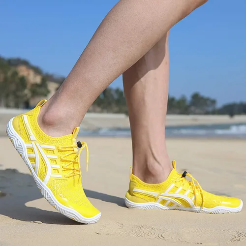 Vista 7 de Wyhan - Zapatos de agua para hombre y mujer secado rápido calcetines acuáticos zapatos de buceo para playa natación surf piscina yoga viajes al aire