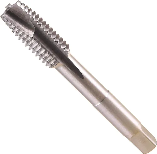 Vista 2 de MaxTool 7/16-14 Taps de punta espiral HSS M2 Rosca Grifos 14 TPI completamente tierra mano derecha; SPF02W01R28