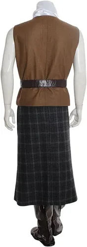 Vista 6 de Fortunehouse Disfraz de Jamie Fraser de las Tierras Altas escocesas para hombre de Outlander
