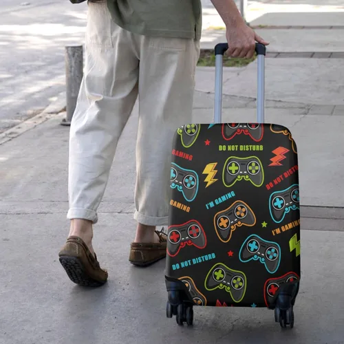 Vista 7 de Controlador de armas de videojuegos Funda de equipaje de viaje Protector de maleta lavable Anti-arañazos Fundas de equipaje
