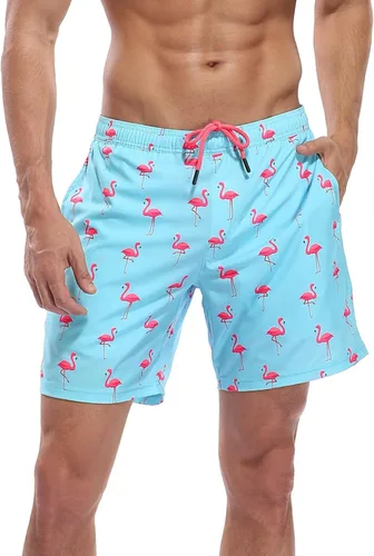 Vista 3 de LRD Traje de baño para hombre con forro de compresión de 7 pulgadas con entrepierna de secado rápido