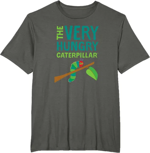 Vista 4 de Camiseta infantil The Very Hungry Caterpillar Negro