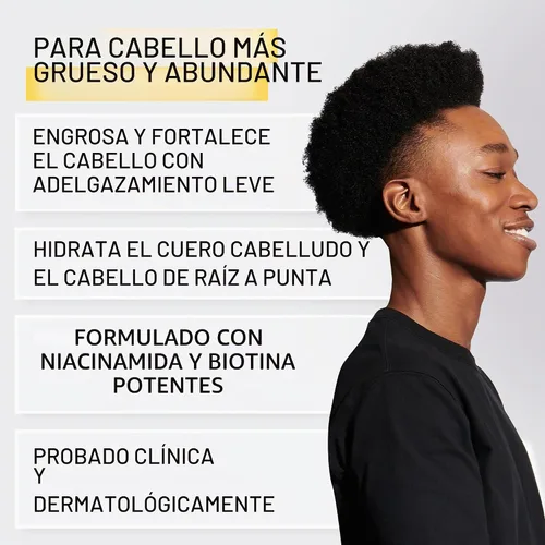 Vista 4 de Nioxin Spray espesante, para cabello natural con ligero adelgazamiento, tamaño completo (suministro de 3 meses)