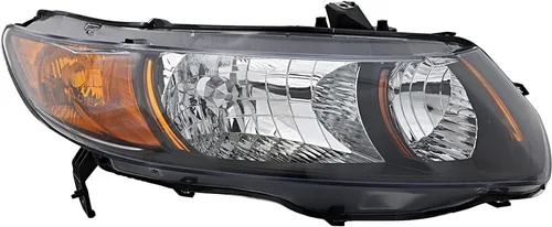 Vista 9 de Compatible con Honda Civic Coupé faros delanteros 2006 2007 2008 2009 halógeno lado del conductor y pasajero