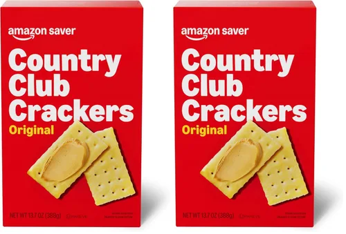 Vista 5 de Amazon Saver, Original Country Club Crackers, 13.7 onzas (anteriormente Happy Belly, el empaque puede variar)