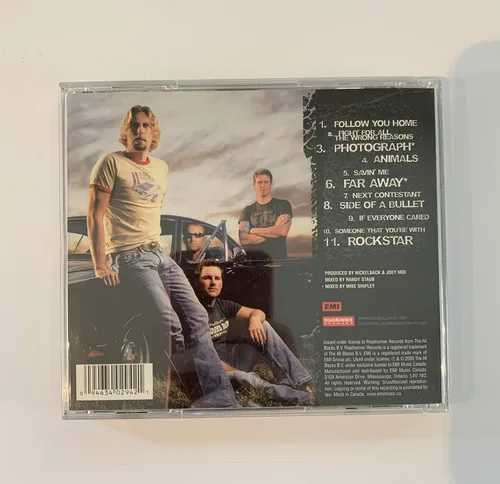 Vista 2 de NICKELBACK - TODAS LAS RAZONES CORRECTAS Audio