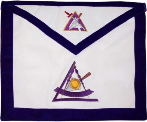 Vista 4 de PHP/PIM York Rite Delantal reversible de doble cara