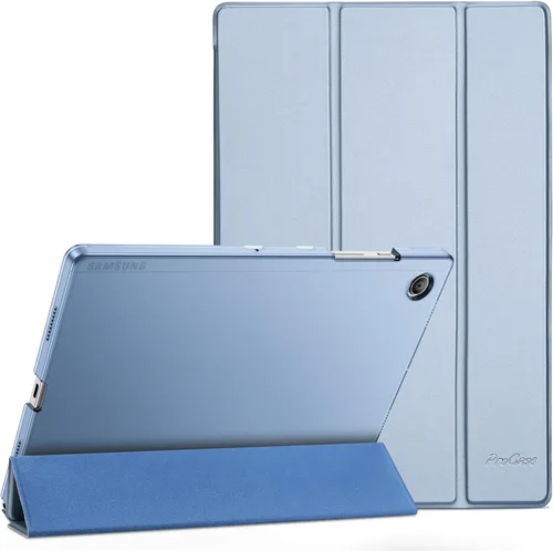Vista 11 de ProCase Funda Inteligente para Galaxy Tab A8 10.5, Carcasa Trasera Dura Delgada con Soporte Funda Protectora Inteligente para Galaxy Tab A8 10.5