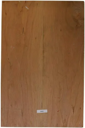 Vista 3 de Cuerpo de guitarra eléctrica exótica de madera en blanco, variedad de madera exótica de luthier para elegir (cereza)