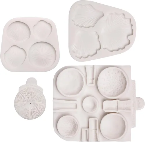 Vista 9 de Molde de hongos para chocolate, hongos ginkgo biloba, moldes de silicona para hongos Porcini Veiner Fondant, molde para hornear para decoración