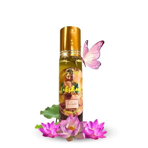 Vista 24 de Aceite Roll-On de La Diosa de la Llama – Perfume Ritual Infundido con Feromonas, Unisex 10ml Hoodoo, Wicca, Pagano, Conjuro, Apto para la TSA