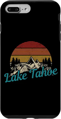 Vista 12 de Lake Tahoe California USA Vintage Souvenir Case for iPhone 16