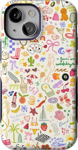 Vista 77 de Funda Casely para iPhone 13 Mini Todo lo que necesitas es amor Beatles Compatible con MagSafe Diseño de funda protectora audaz