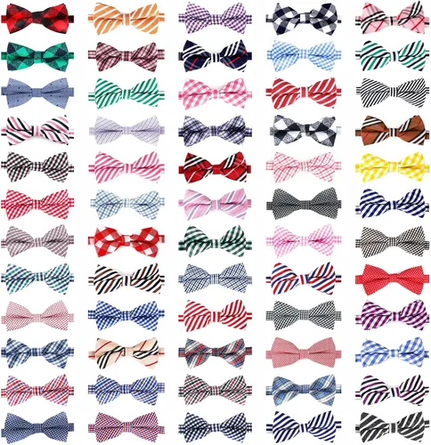 Vista 7 de Segarty Pajaritas para perros, 30 pajaritas de aseo para perros con cuello ajustable, corbatines para cachorros, a granel para mascotas pequeñas