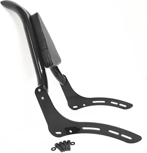 Vista 3 de Almohadilla de barra Sissy negra de 23 pulgadas para Honda 500 Accesorios Rebel 500 Rebel 300 CMX 300 CMX 500 respaldo de pasajeros motocicleta 2017