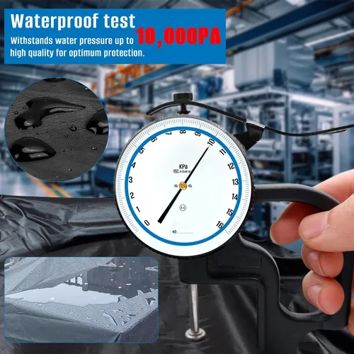 Vista 5 de SIRUITON - Funda impermeable para muebles de exterior, 4 piezas Fundas para muebles de patio, fundas para muebles de patio, 210D, tela resistente