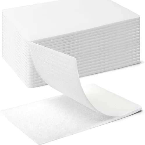Vista 22 de Art3d - 40 juegos de puntos adhesivos de 1 x 1 pulgada, con parte trasera adhesiva, de doble cara, resistente (redondo)