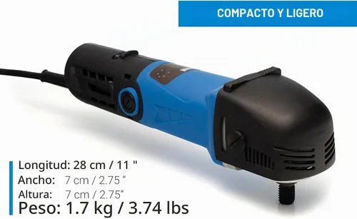 Vista 7 de Glass Polish Máquina pulidora rotatoria VSP860, pulidor rotatorio de velocidad variable