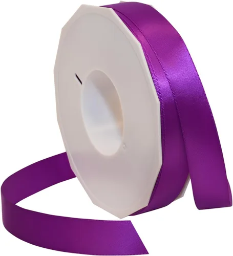 Vista 2 de Morex Ribbon Neon Brights Satinado, 5/8 pulgadas por 50 yardas, azul rey