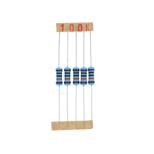 Vista 17 de 100PCS 1 vatios 1W 0R1 0.1 ohmios 1% resistencia de película metálica