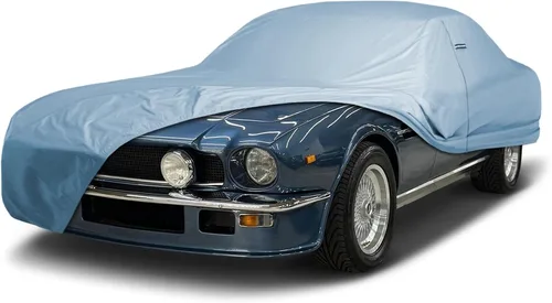 Vista 25 de iCarCover Funda de automóvil personalizada de alta calidad para Aston Martin V8 1972-1989, resistente, impermeable, para todo tipo de clima, lluvia