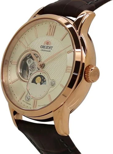 Vista 2 de ORIENT Orient Sun Moon Automatic Champagne Dial Mens Watch RA-AS0009S10B