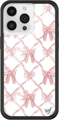 Vista 67 de Wildflower Cases - Funda Surf's Up, Compatible con Apple iPhone 15 Pro Max Moderno, Rojo, Morado, Floral, Verano, Playa - Parachoques Protector