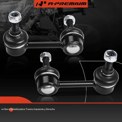 Vista 3 de A-Premium 2 x enlaces de barra estabilizadora trasera, Barras estabilizadoras compatibles con Honda CR-V 2007-2017