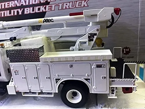 Vista 4 de Para First Gear International Durastar Utility Bucket Truck 1/34 DIECAST Modelo Terminado Camión
