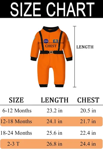 Vista 7 de COSLAND Mameluco de astronauta para bebés y niños para Halloween novedad para cosplay