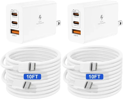 Vista 9 de Cargador USB C para Apple Watch, [certificado MFi] Cargador magnético rápido para iPhone, cable de carga USB C de 6 pies de largo y bloque