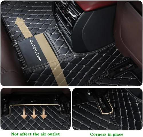 Vista 4 de Tapetes personalizados para automóvil, para todo tipo de clima, para el 99 % de los sedán, camiones, cupés, hatchback, para hombres y mujeres, juego